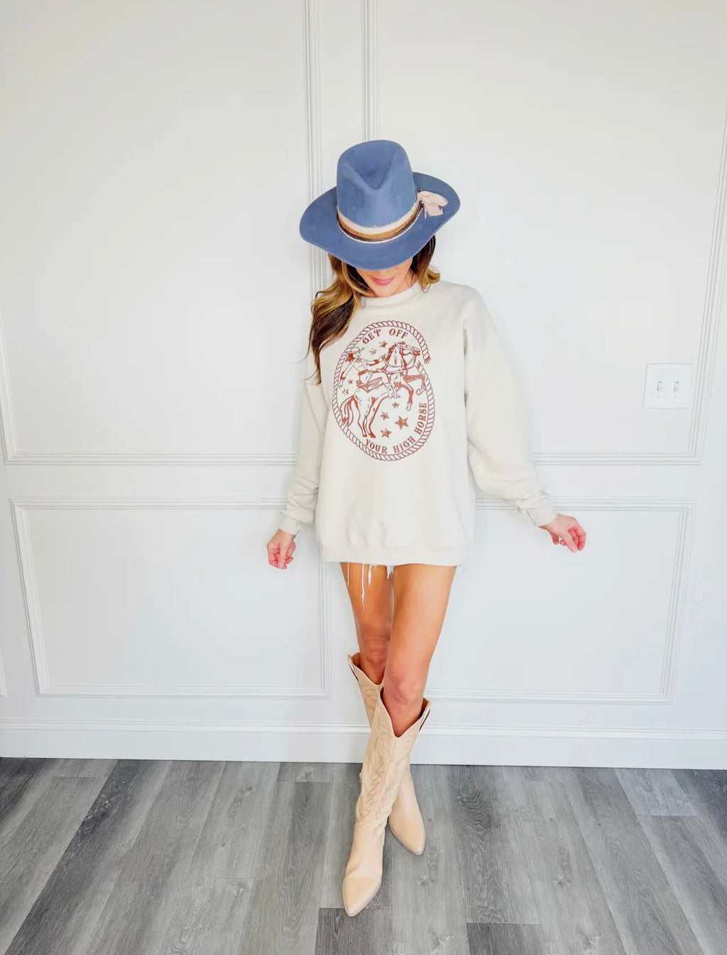 get off your high horse sweatshirt