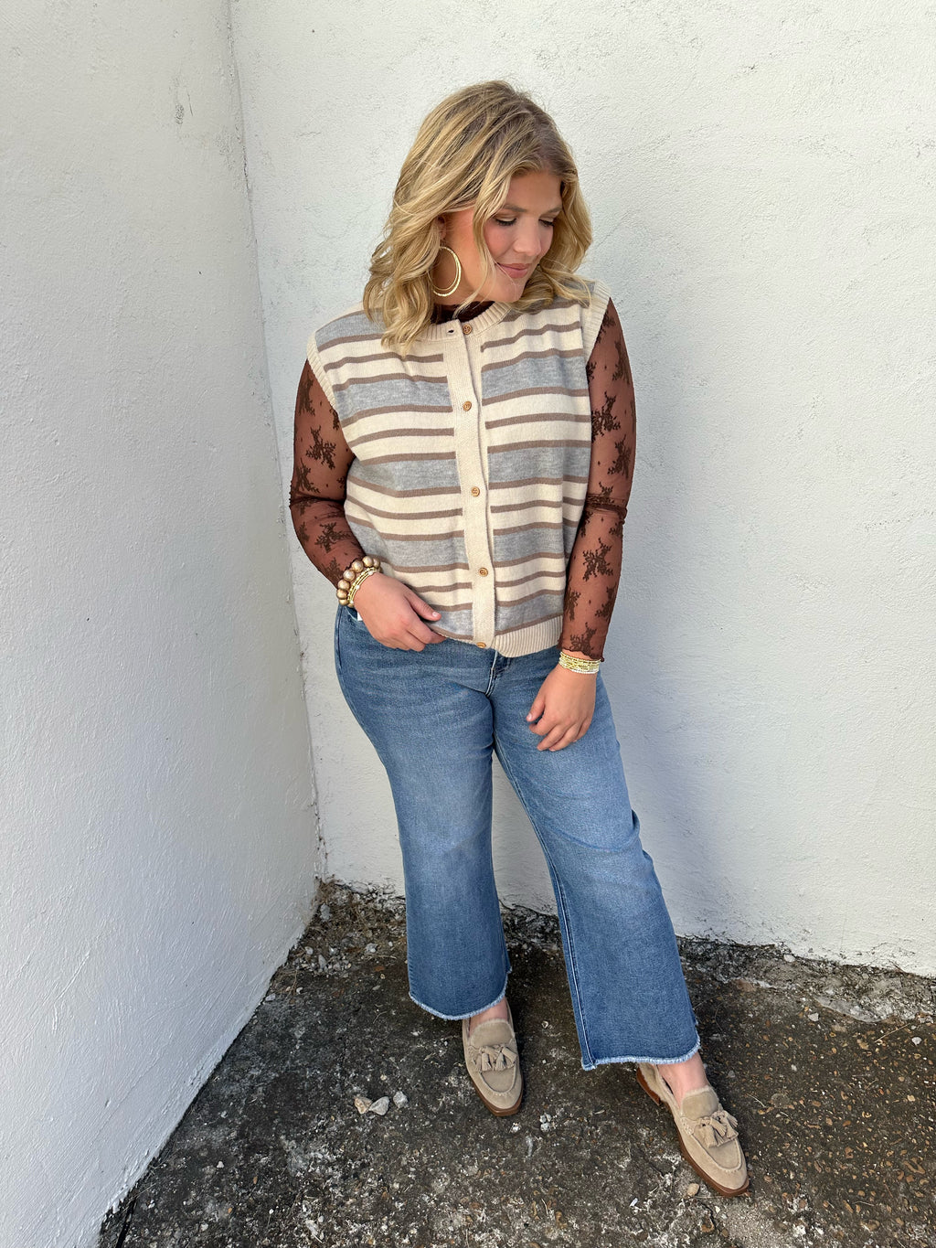 channing sweater vest