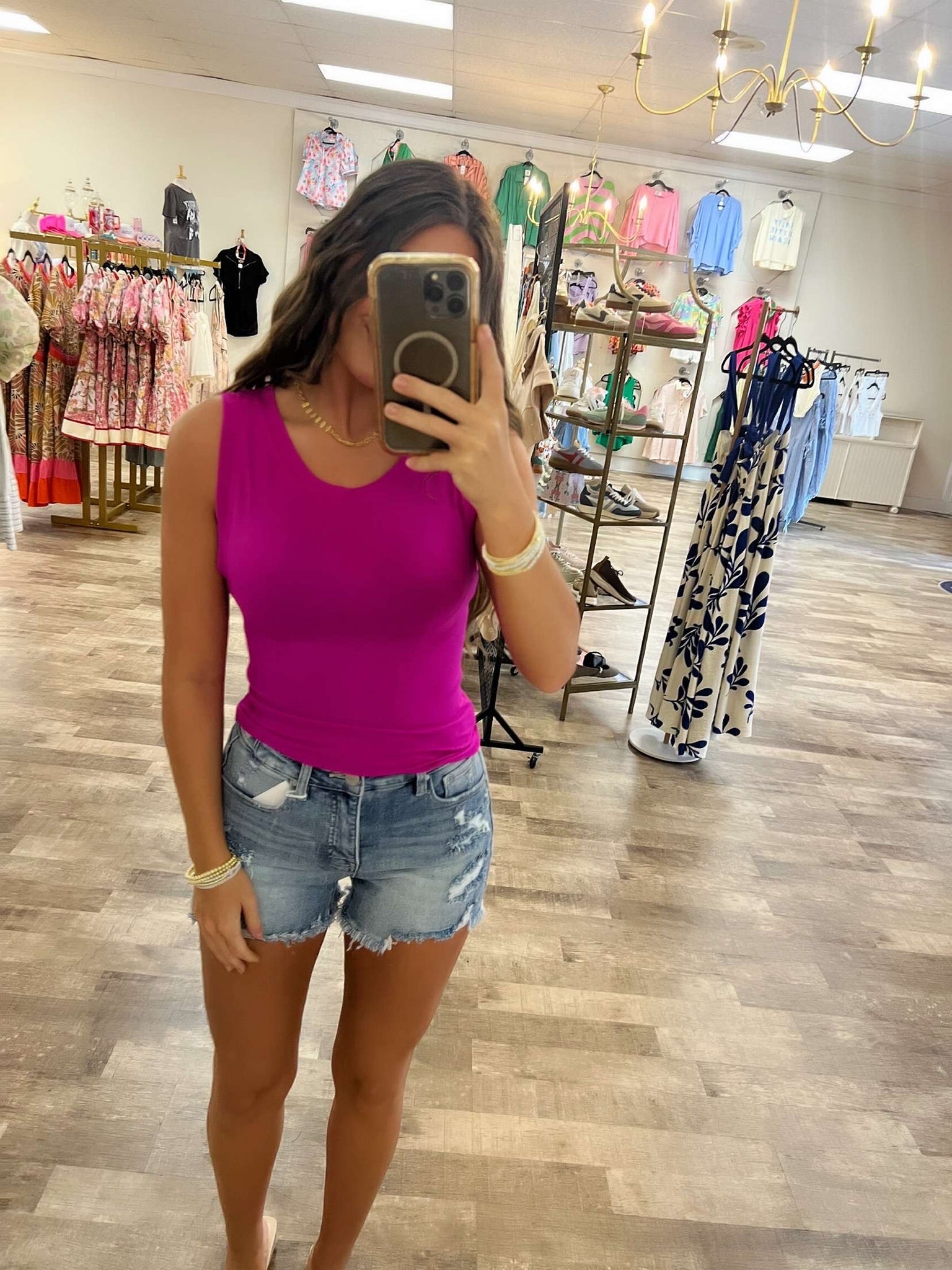 the best tank in hot pink