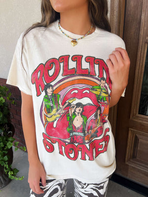 The Rolling Stones thrifted tee (livylu)