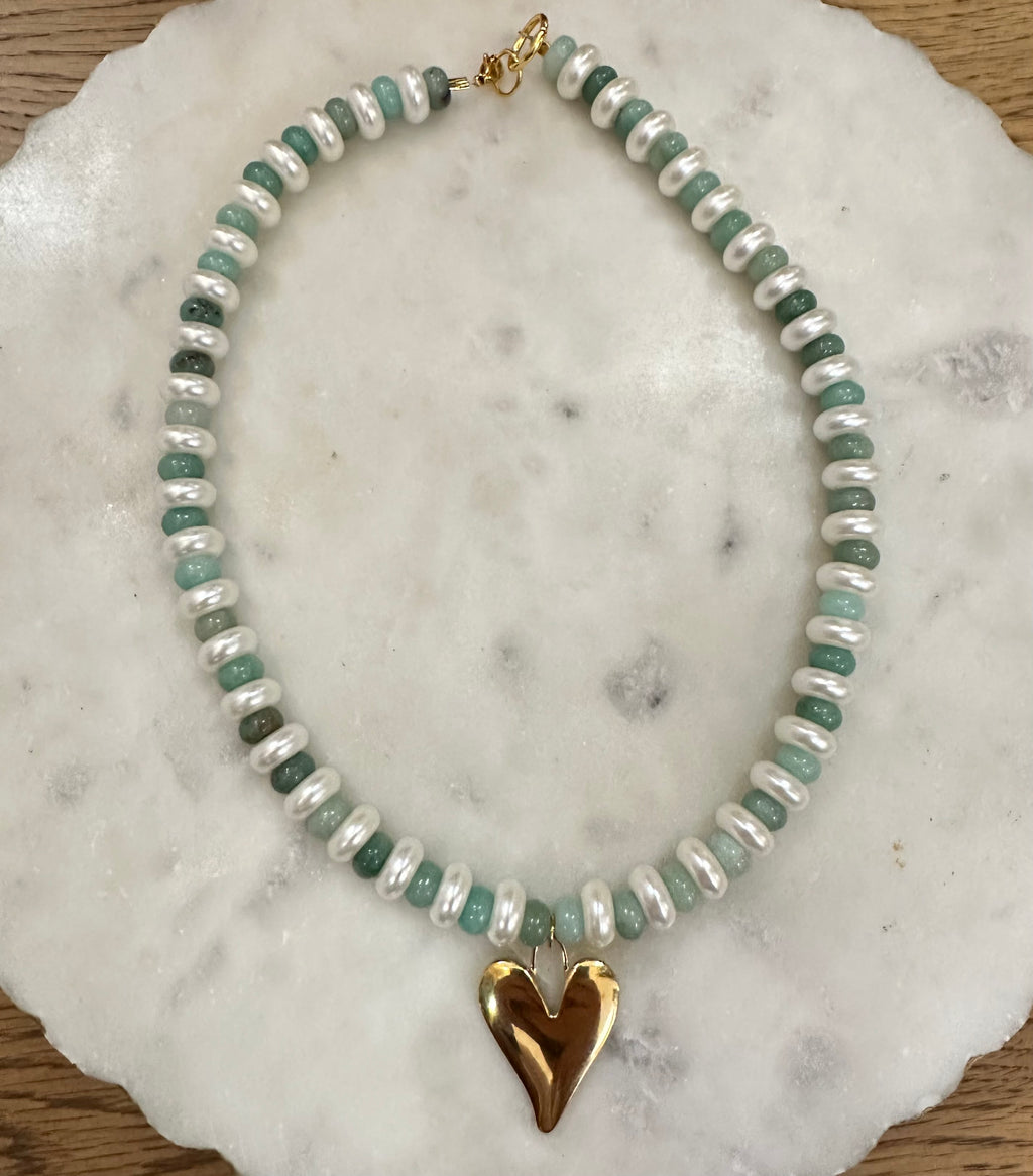 erica beaded necklace