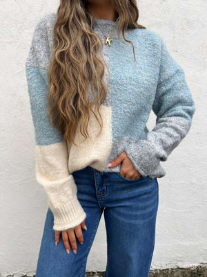 winter blues sweater