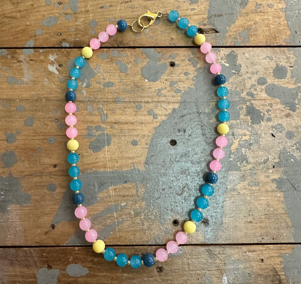 kyra beaded necklace
