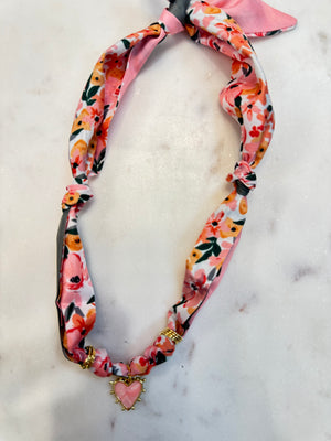 TR scarf necklace #51