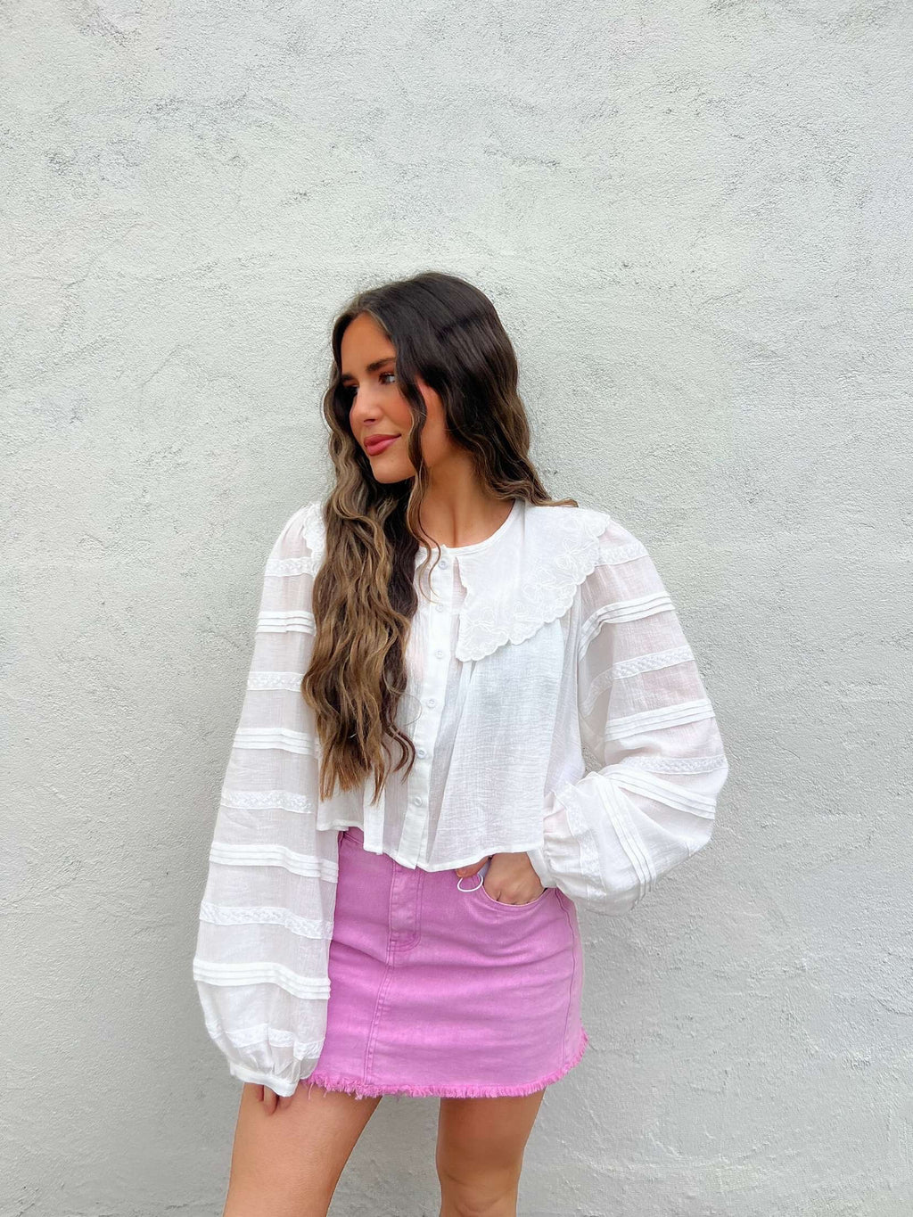demi skirt - pink
