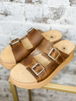 otbt modulink genuine leather sandal