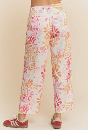 whimsical summer straight pant