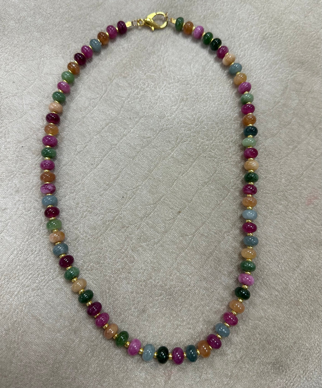 jewel beaded necklace