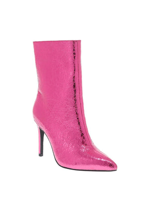 mia mardi boot - metallic pink