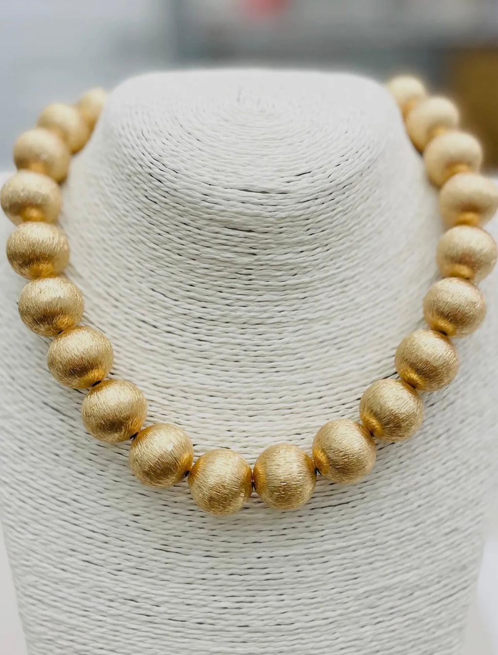 big ball necklace - 242