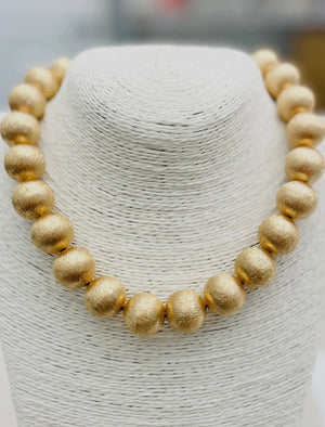 big ball necklace - 242