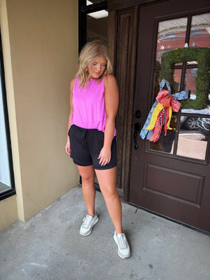 dillon shorts - black