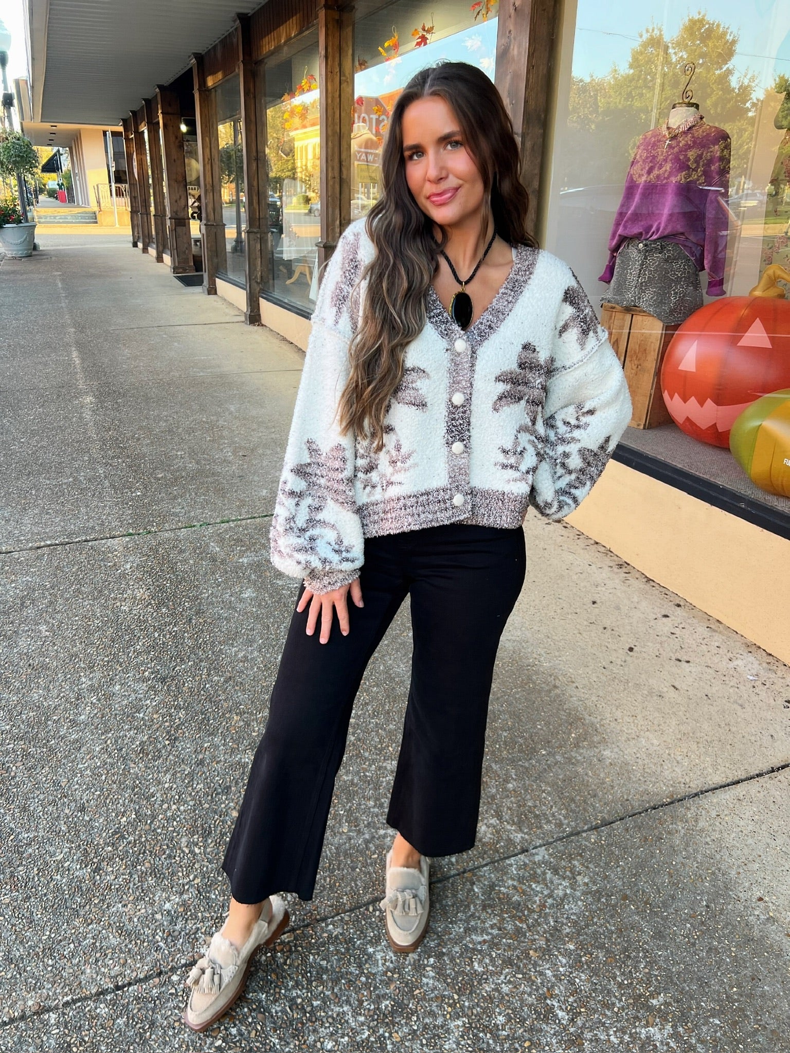 stratton sweater in mocha