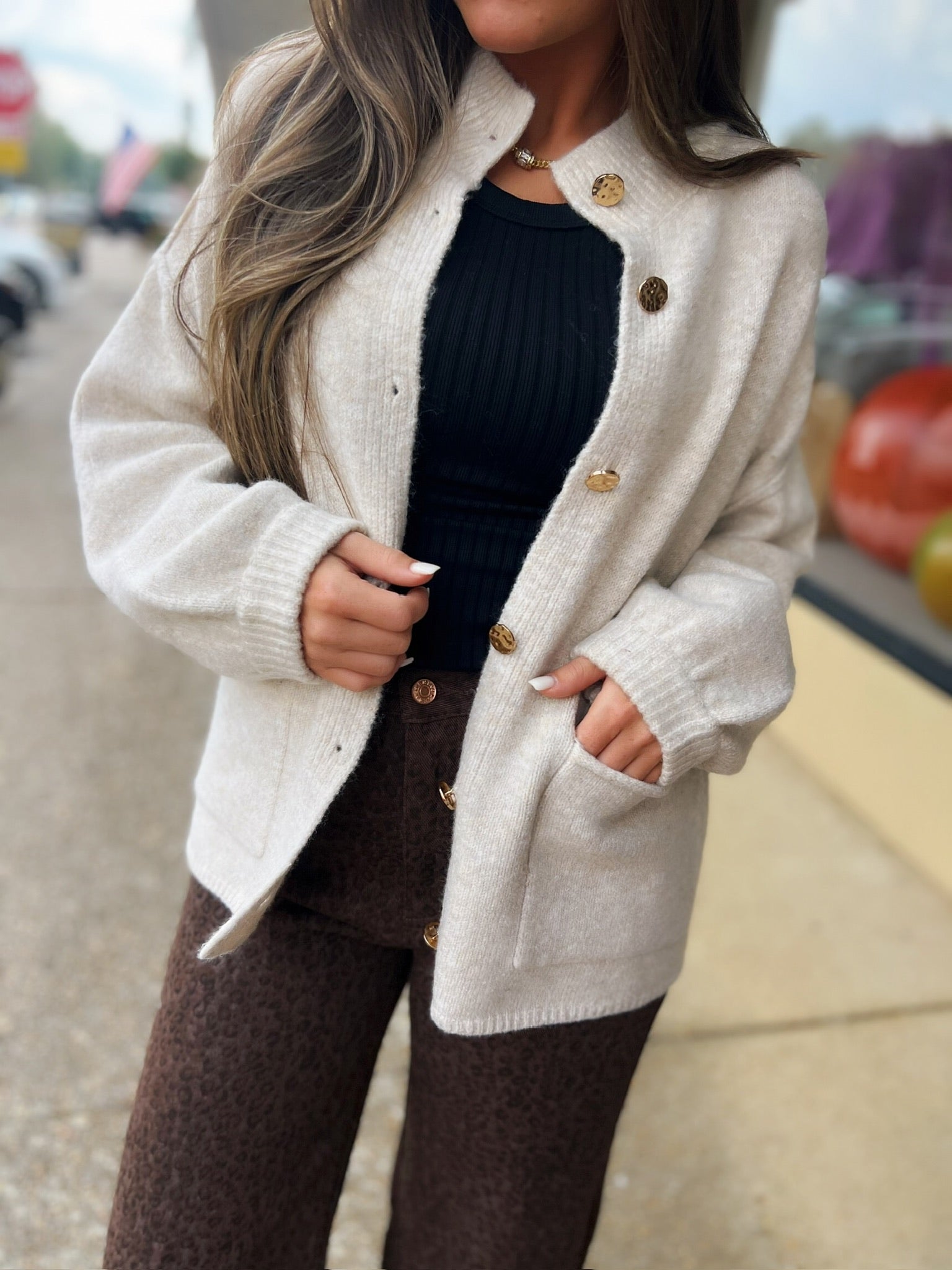 ribbed and ready tank in black