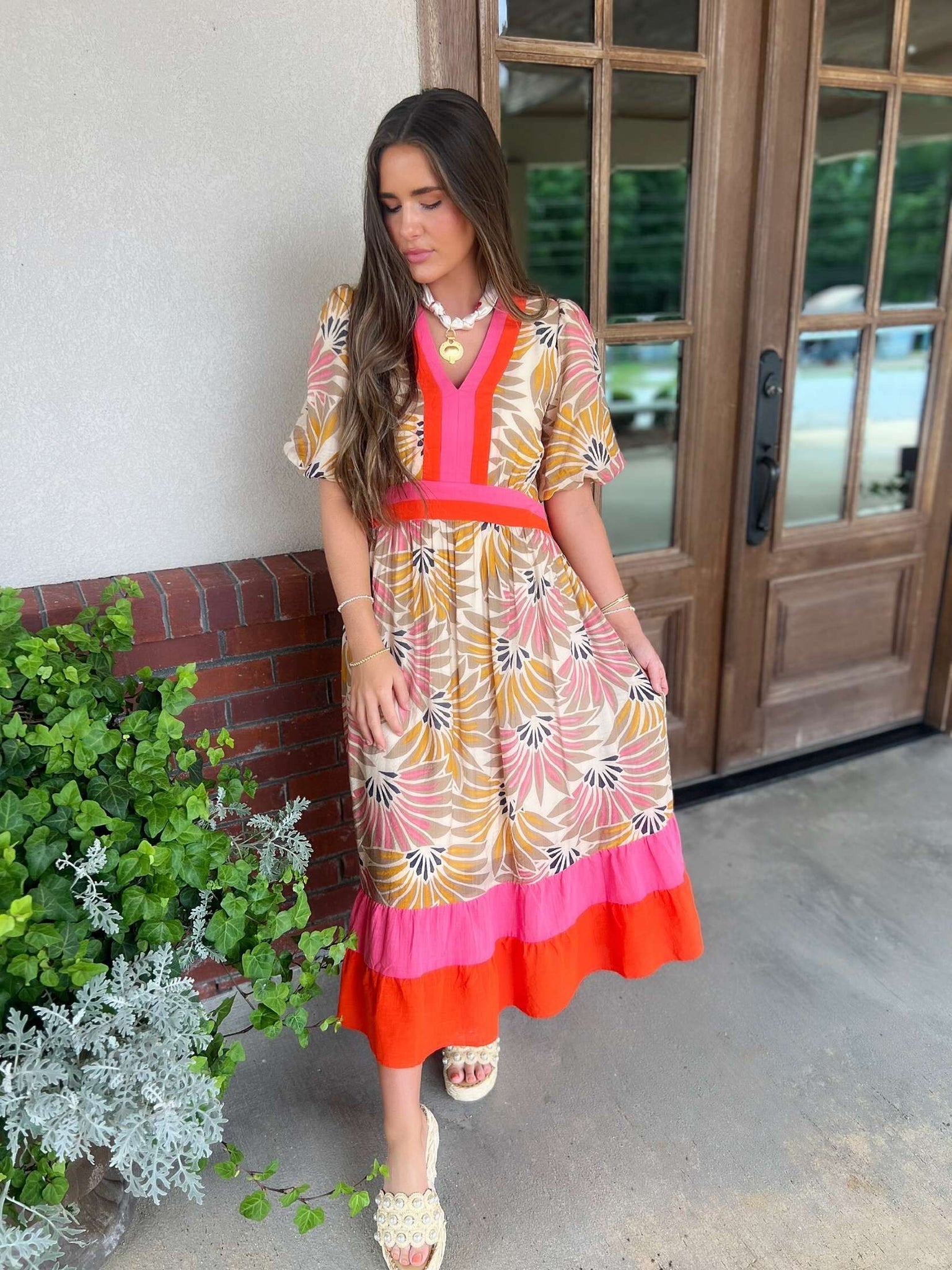summer palm midi