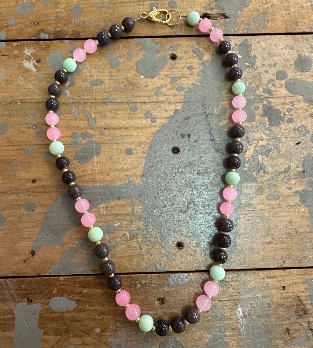 grace beaded necklace
