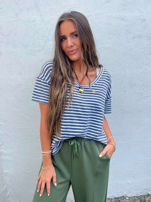 teri top - navy