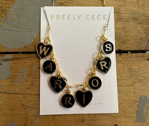 freely cece warrior charm necklace