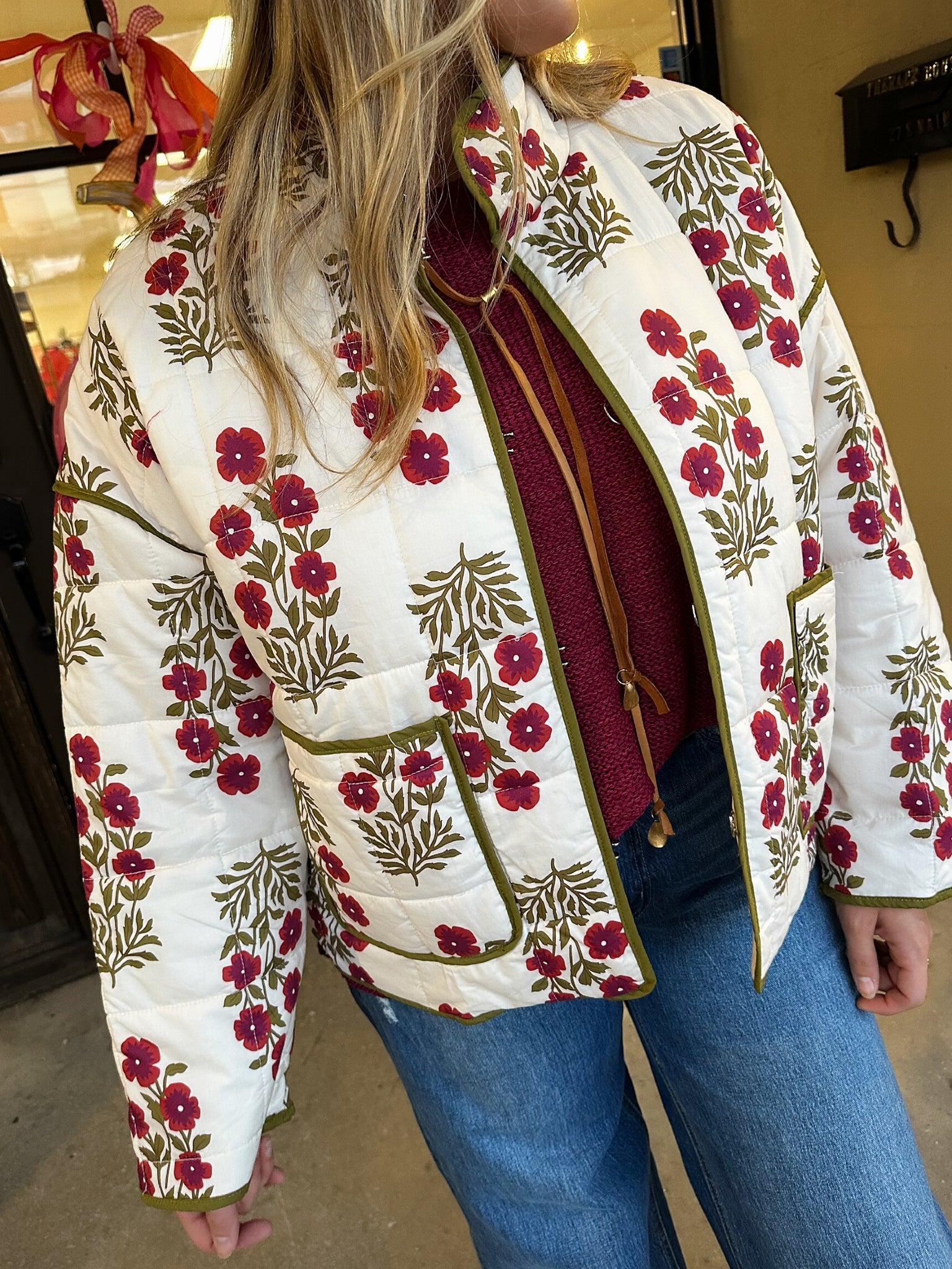 madeline quilted jacket