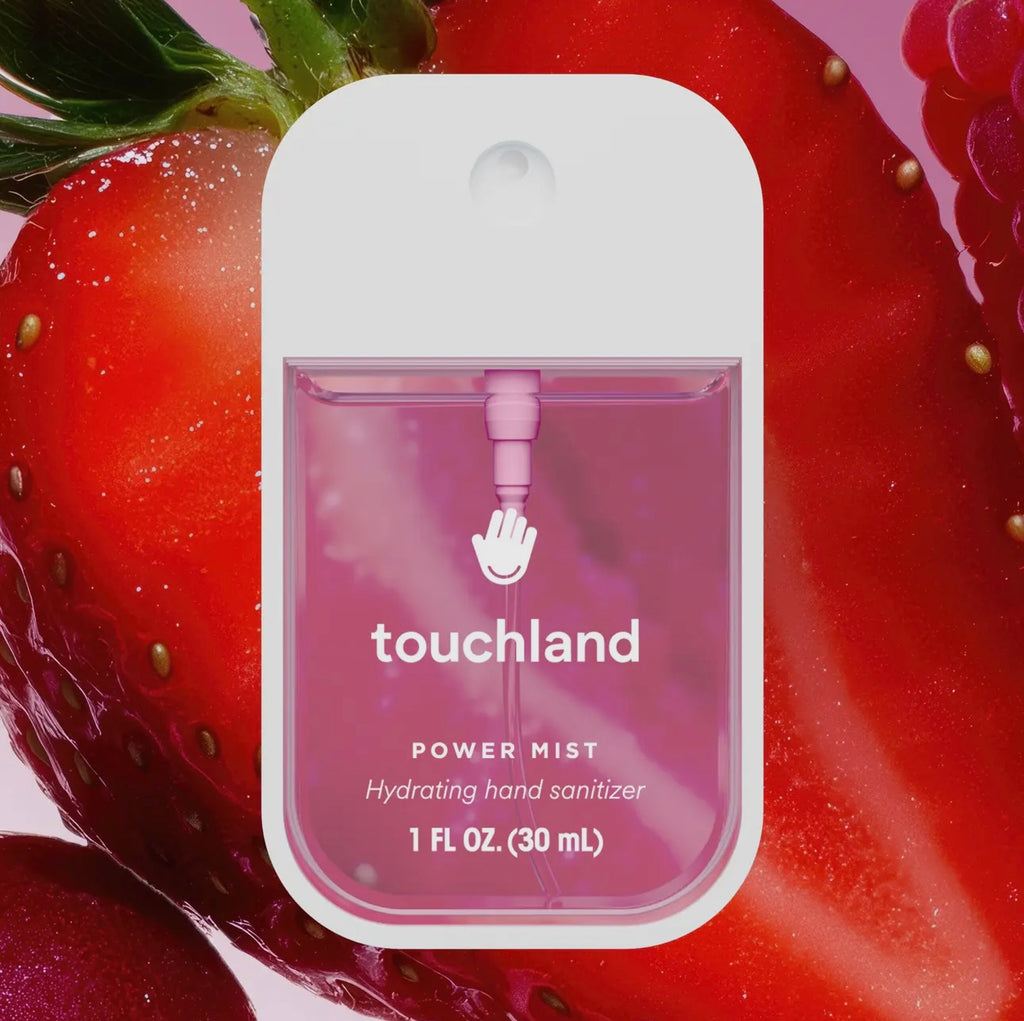 touchland berry bliss power mist hydrating hand sanitizer