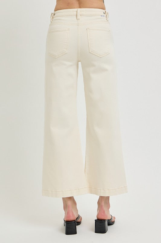 risen ivy tummy control jean in ivory