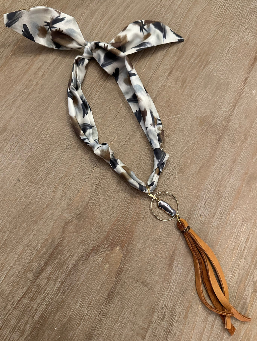 Scarf Necklace #256