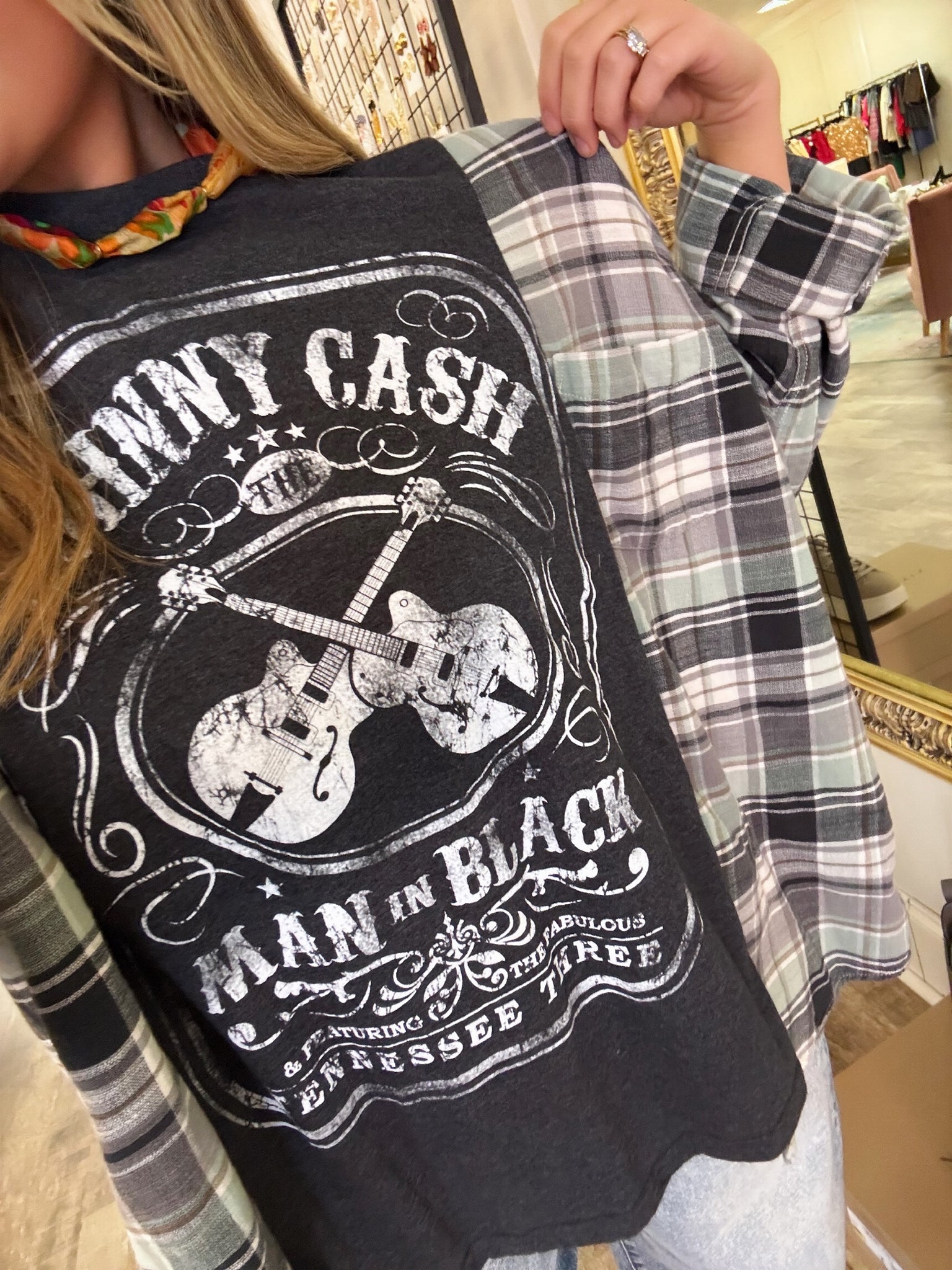 johnny cash one of a kind top