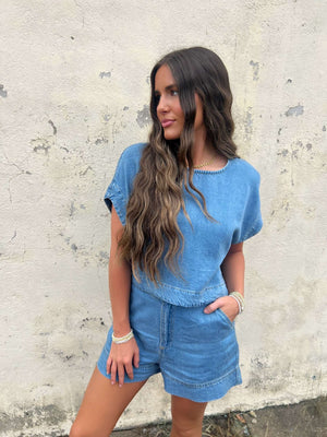 denim diva set