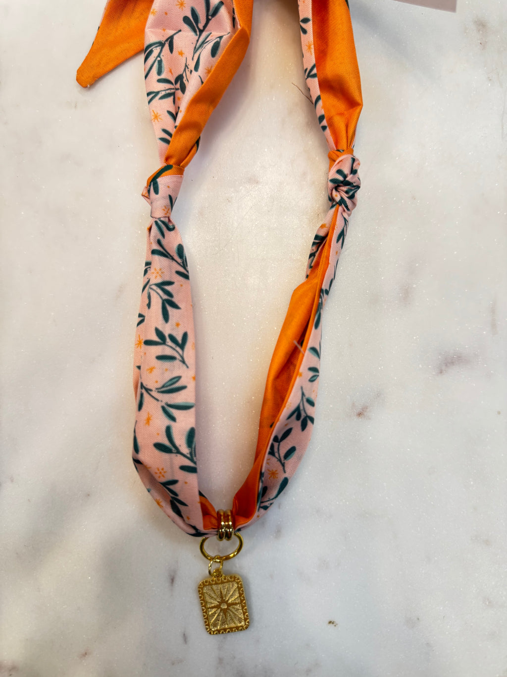 TR scarf necklace #47