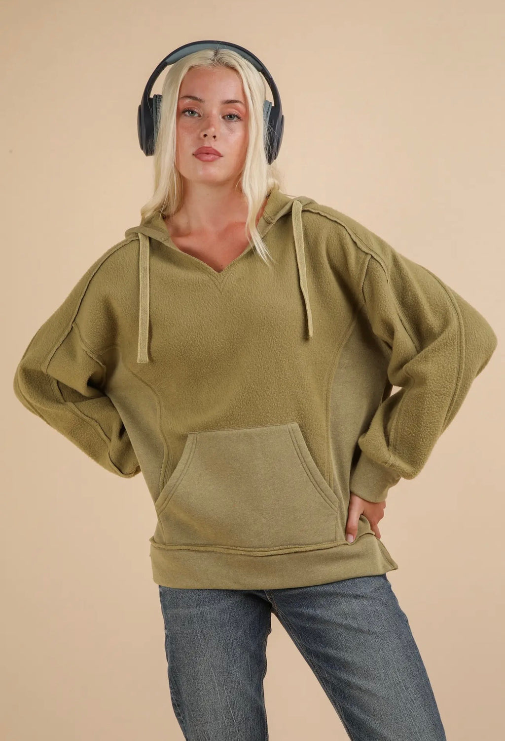 aspen hoodie - olive