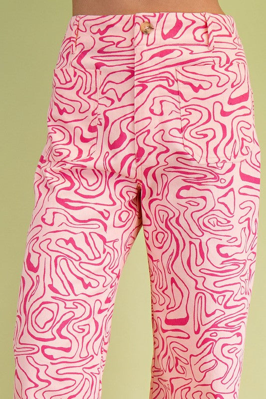lindsy retro pant in pink
