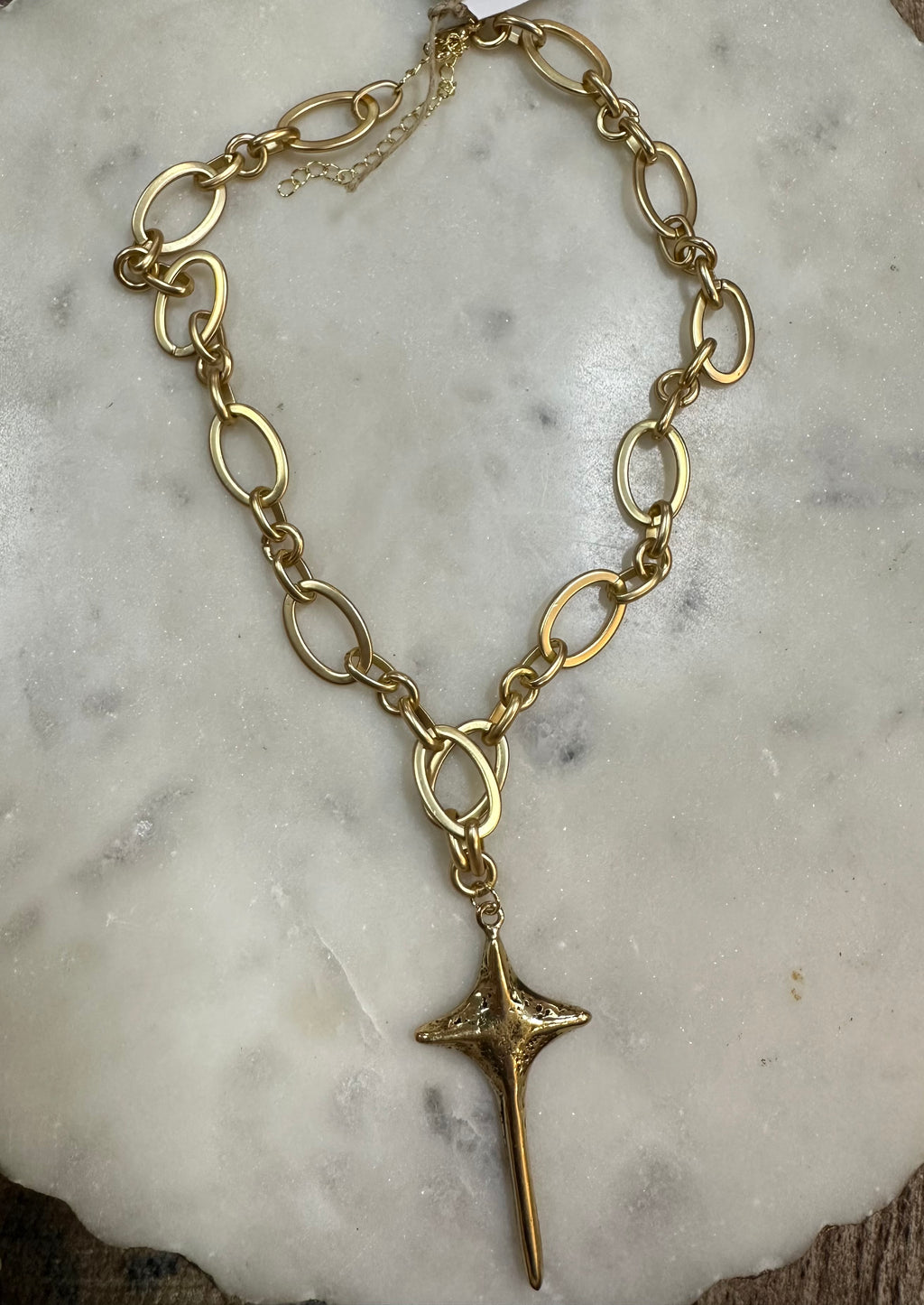 JTO cross necklace
