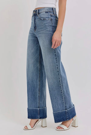 cello dani cuffed jean