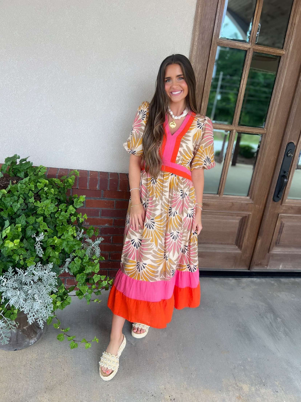 summer palm midi