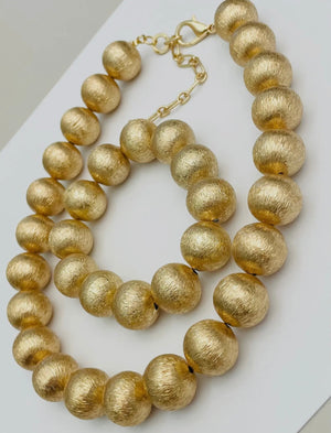 big ball necklace - 242