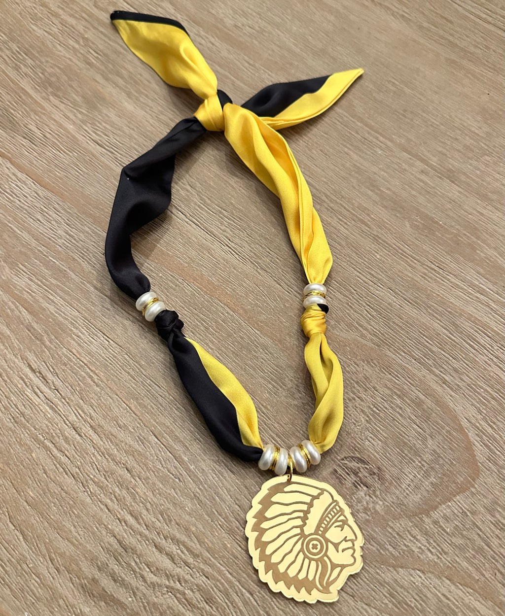 warrior scarf necklace #1