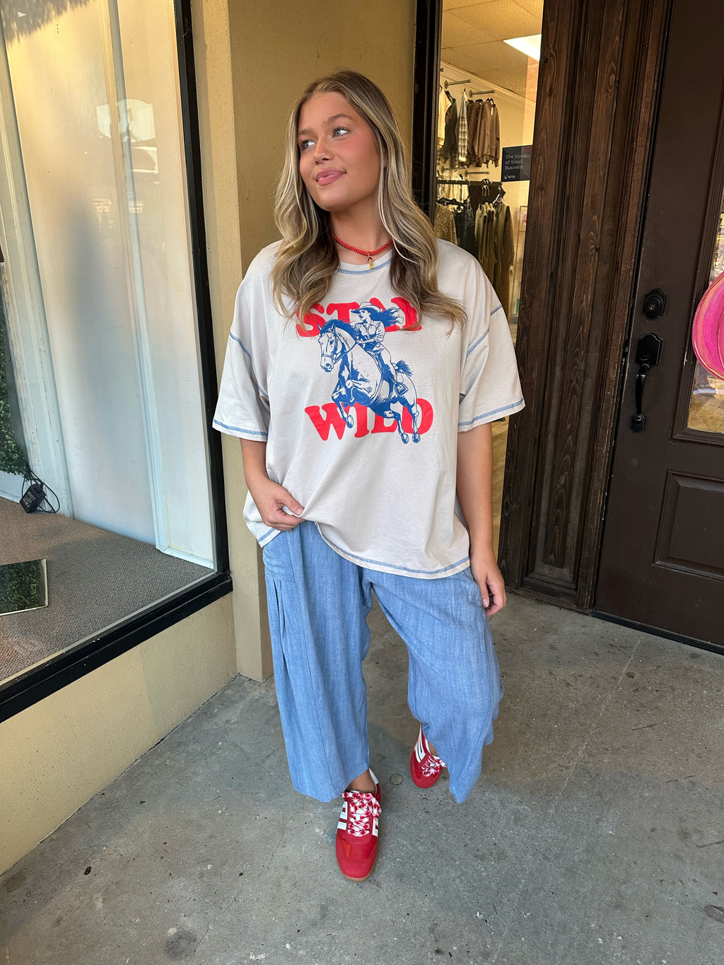 stay wild graphic tee