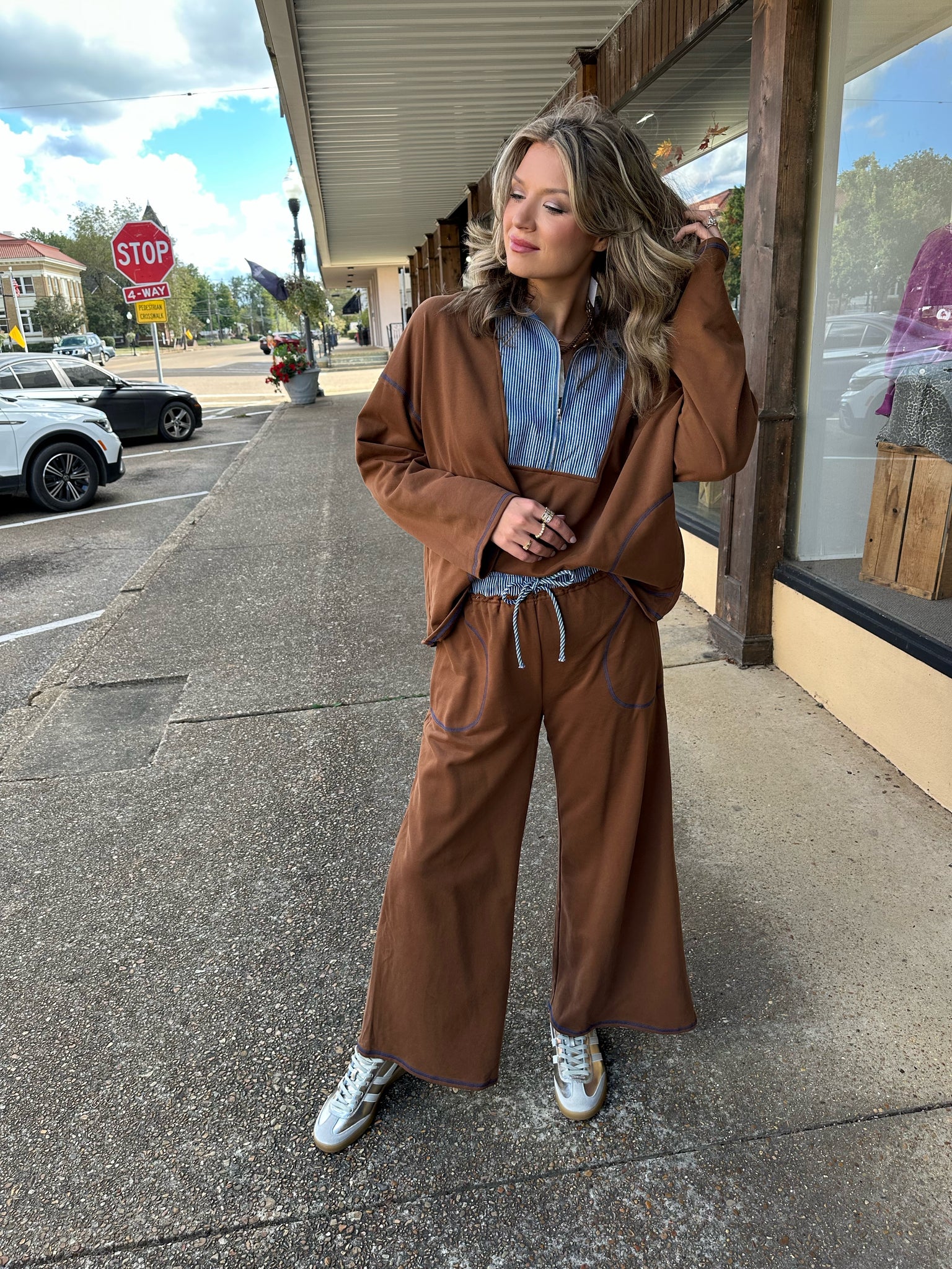 parker wide leg pant