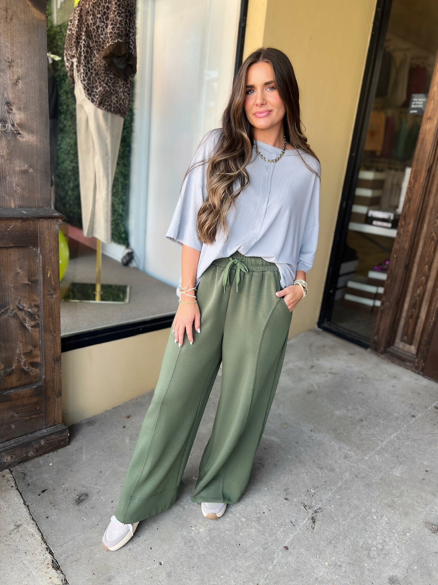 back to the basics tee in grey