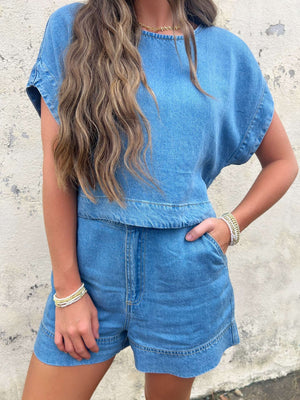 denim diva set