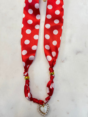 TR scarf necklace #42