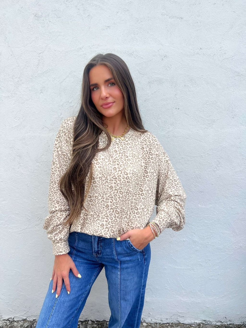 lola sweater  - natural