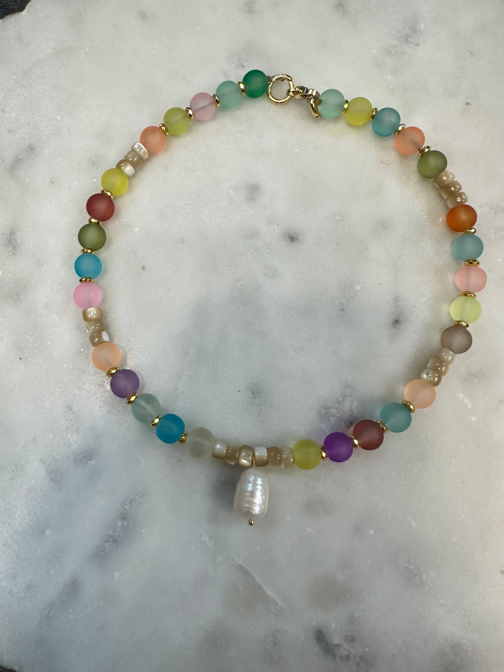 adeline beaded necklace
