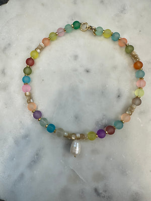 adeline beaded necklace
