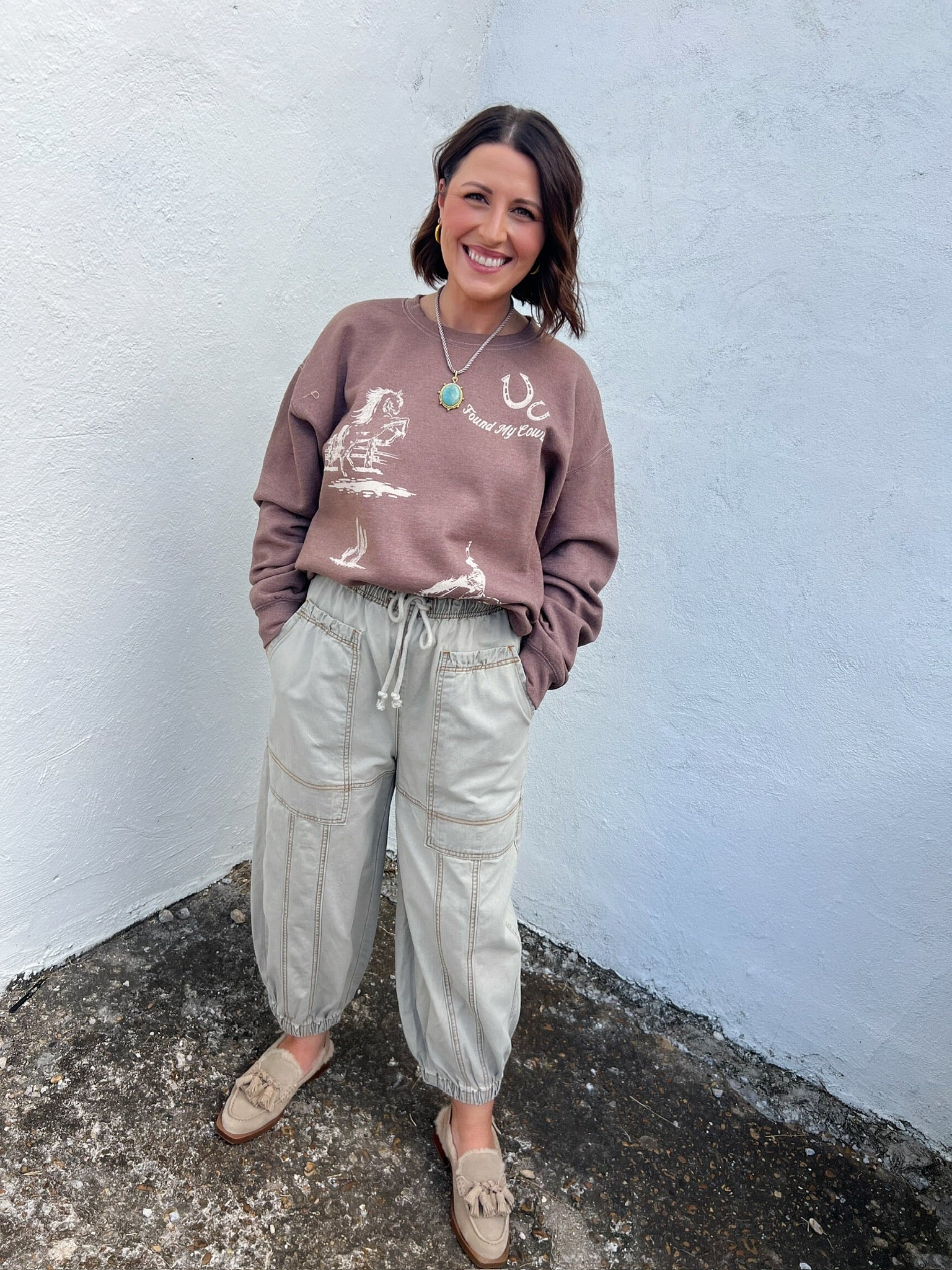 found my cowboy sweatshirt