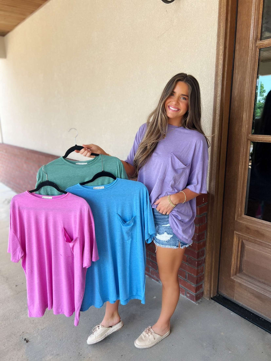 parker tee - purple