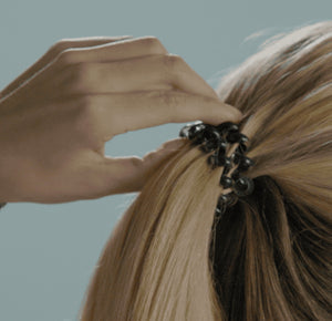 teleties spiral hair coils - large (coconut)
