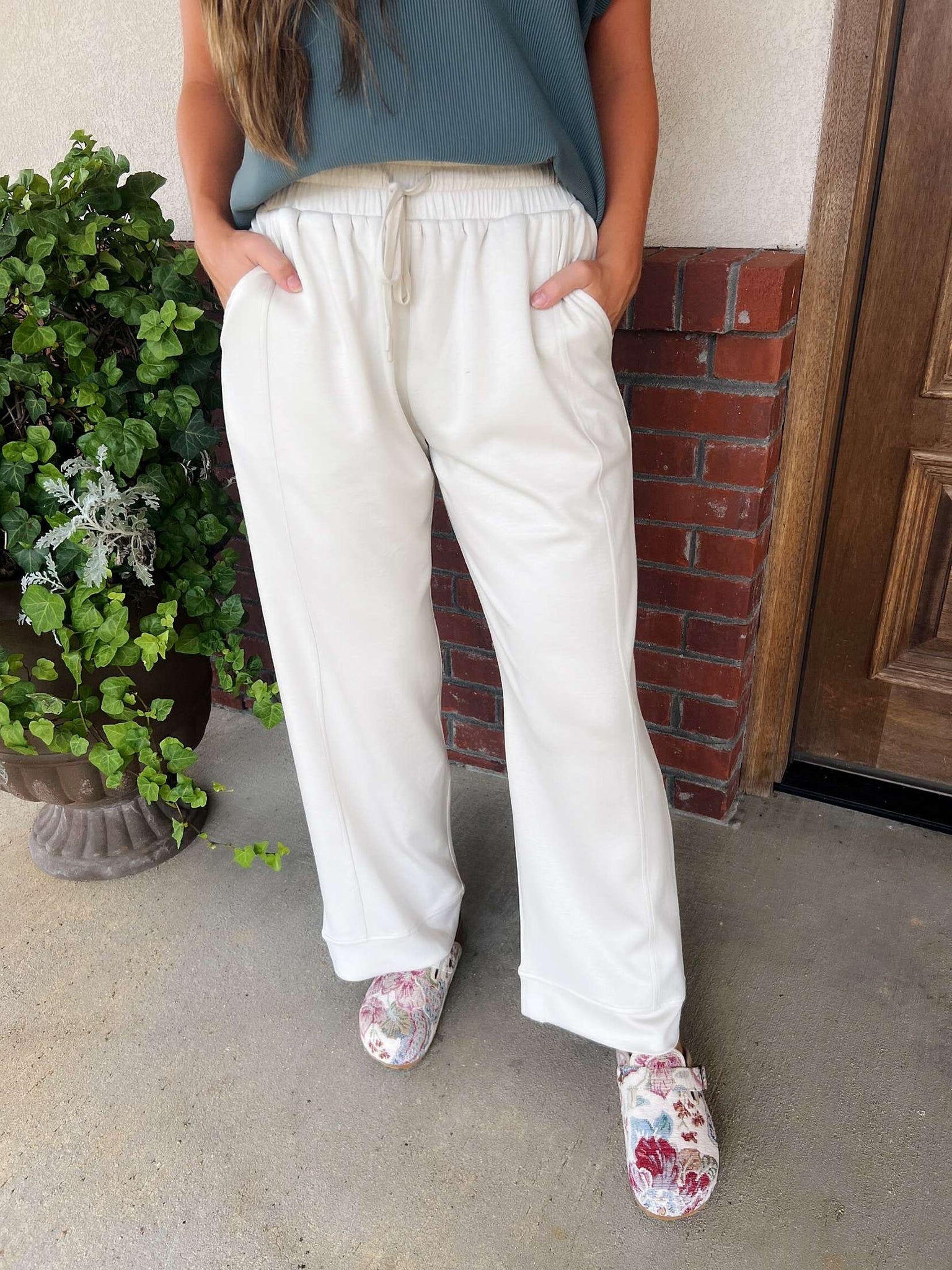 soft like butter pant in stone