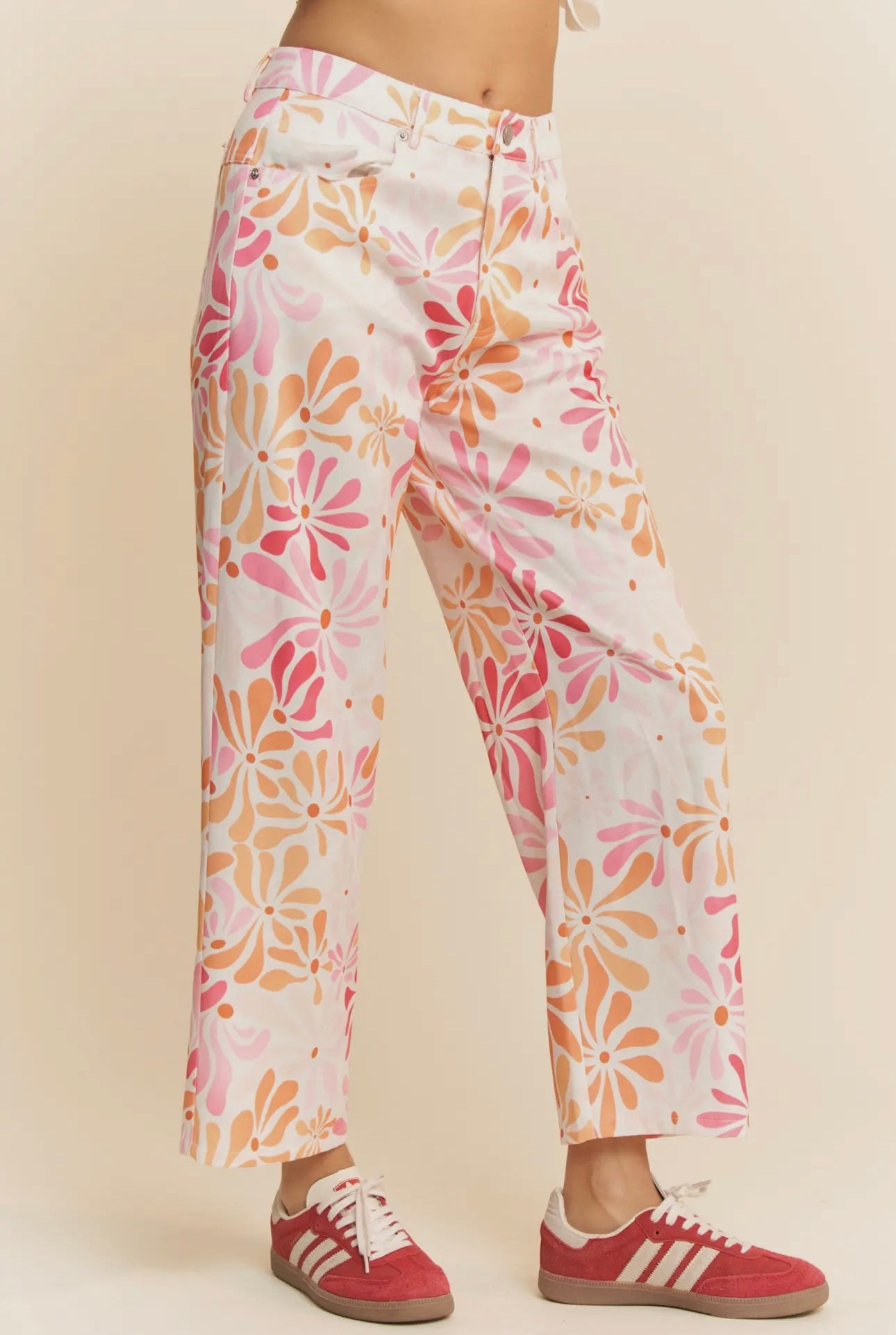 whimsical summer straight pant