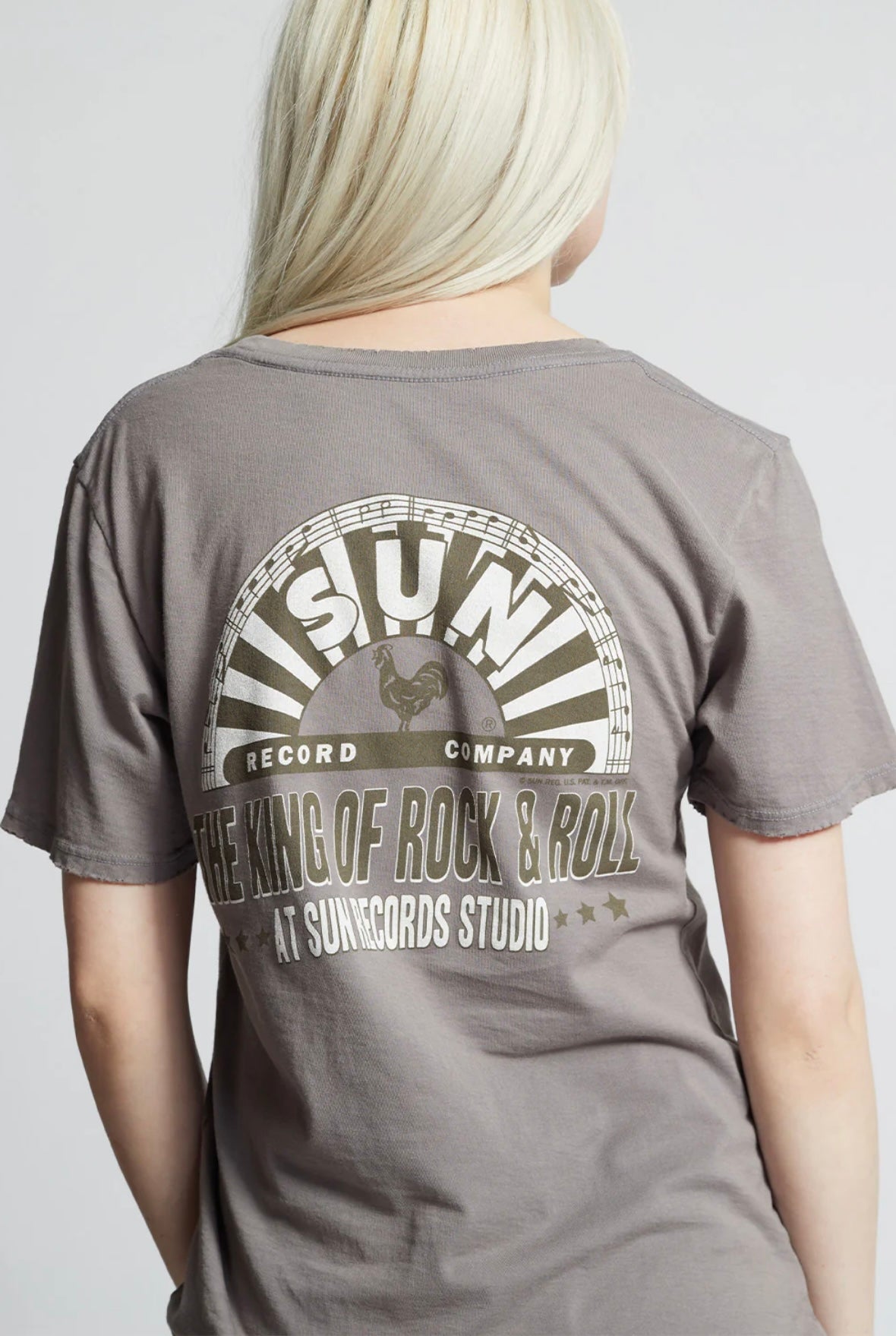 recycled karma elvis x sun records company tee